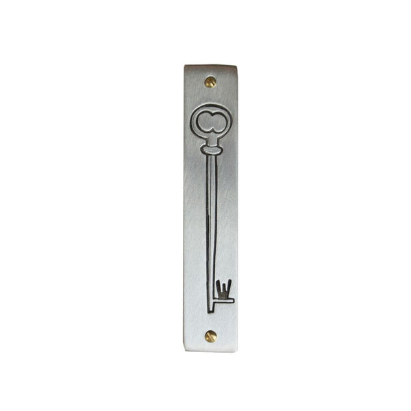 Line-Drawn Key Mezuzah - Peace Love Light Shop