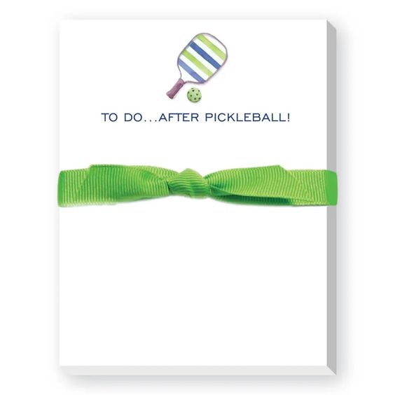 Pickleball notepad- Peace Love Light Shop