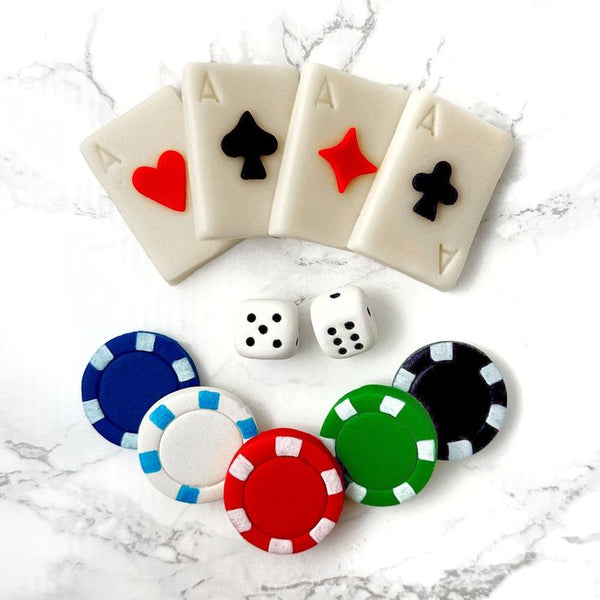 Marzipan Casino Night Tiles- Peace Love Light Shop