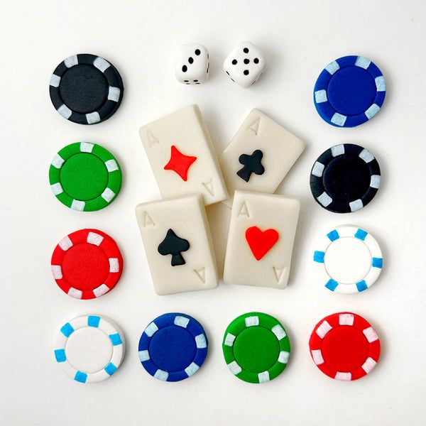 Marzipan Casino Night Tiles- Peace Love Light Shop