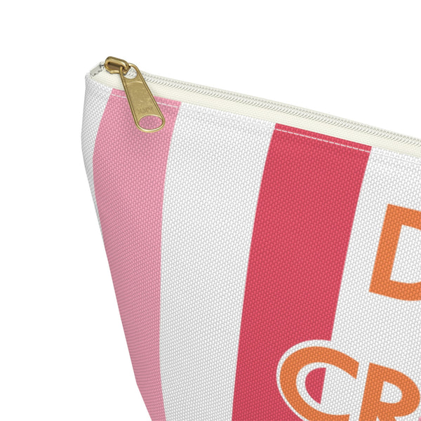 Mah jong tile bag, pink stripe - Peace Love Light Shop
