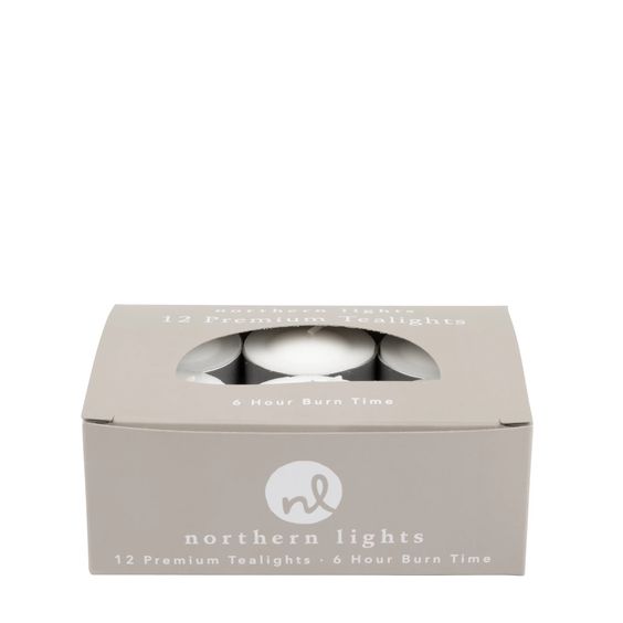 12 pack tealights- Peace Love Light Shop