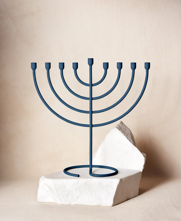 Trace Modern Menorah, Via Maris, Peace Love Light Shop