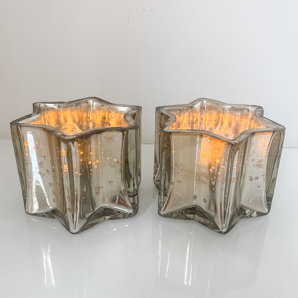 Shabbat candles, Star of David votives, Jewish holidays- Peace Love Light Shop