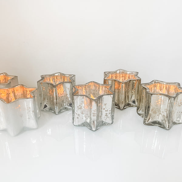 Star of David Votive Holders, Jewish Holiday Decorations - Peace Love Light Shop
