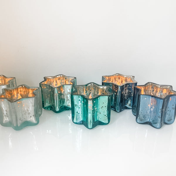Star of David Votive Holders, Jewish Holiday Decorations - Peace Love Light Shop