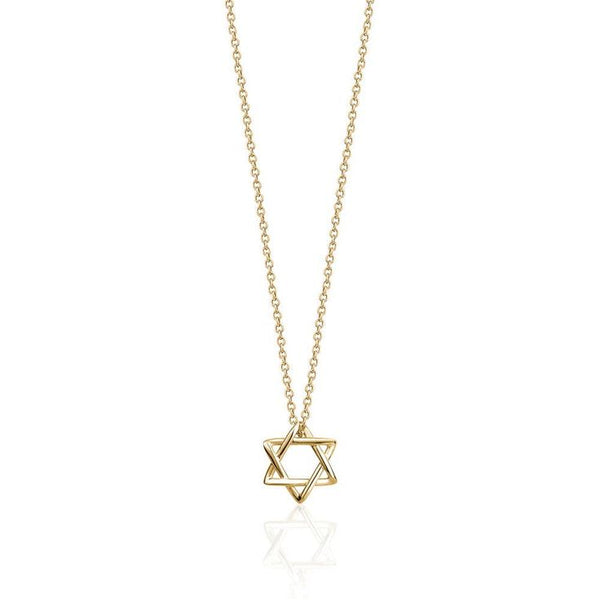 Classic Star of David Necklace, Jewish jewelry, Peace Love Light Shop