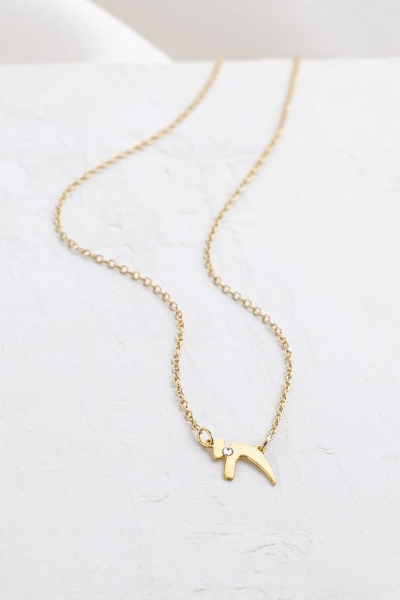 Chai Necklace, Jewish Jewelry- Peace Love Light Shop