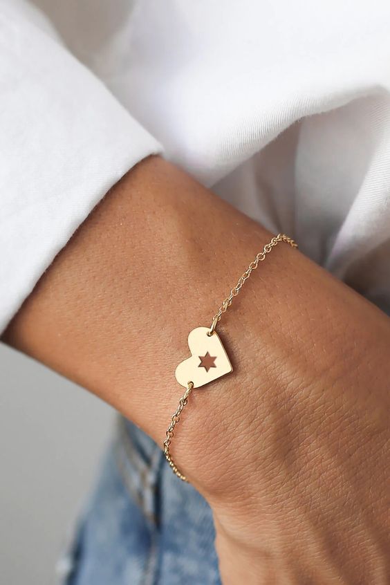 Israel at Heart Bracelet- 20% Proceeds Donated- Peace Love Light Shop