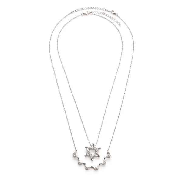 Star of David Butterfly Necklace- Peace Love Light Shop