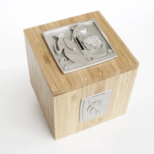 Tzedakah Box, Charity, Jewish- Peace Love Light Shop