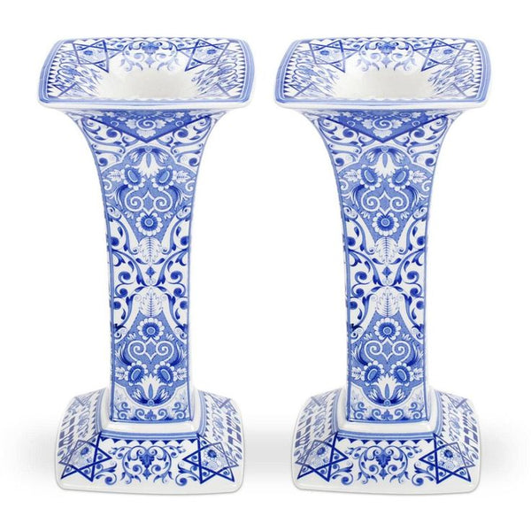 Spode Candle Holders- Peace Love Light Shop