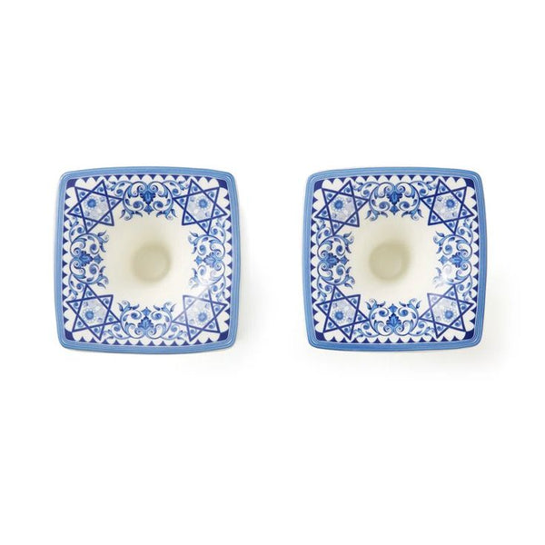 Spode Candle Holders- Peace Love Light Shop