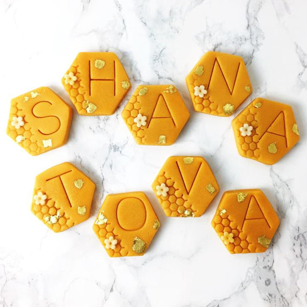 Rosh Hashanah Dessert or Hostess Gift, Marzipan Treats- Peace Love Light Shop