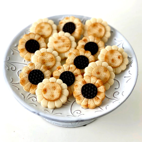 Marzipan matzah daisies & sunflowers- Peace Love Light Shop