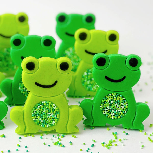 Marzipan Passover sprinkle frogs- Peace Love Light Shop