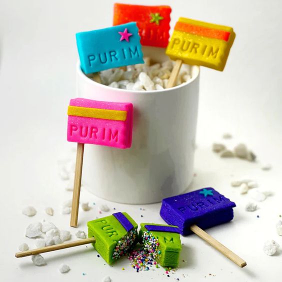 Purim Marzipan Sprinkle Surprise Gift- Peace Love Light Shop