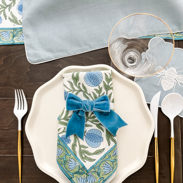 Rosh Hashanah Pomegranate Napkins- Peace Love Light Shop