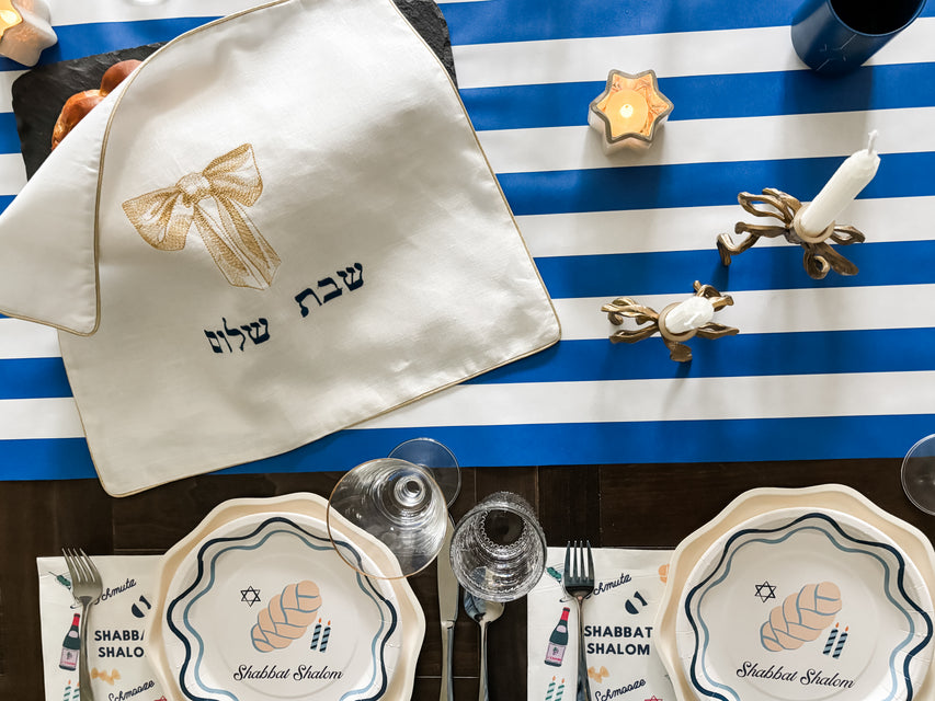 Shabbat Stars & Stripes Tablescape Collection- Peace Love Light Shop