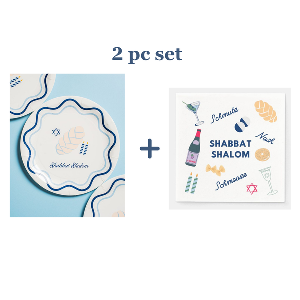 Shabbat Stars & Stripes 2 pc set