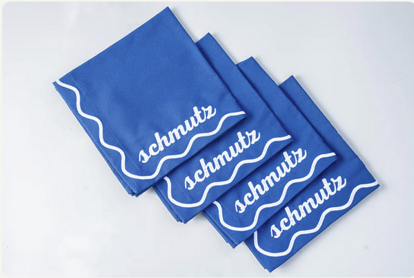 Jewish Gift, Dinner Napkins, Peace Love Light Shop