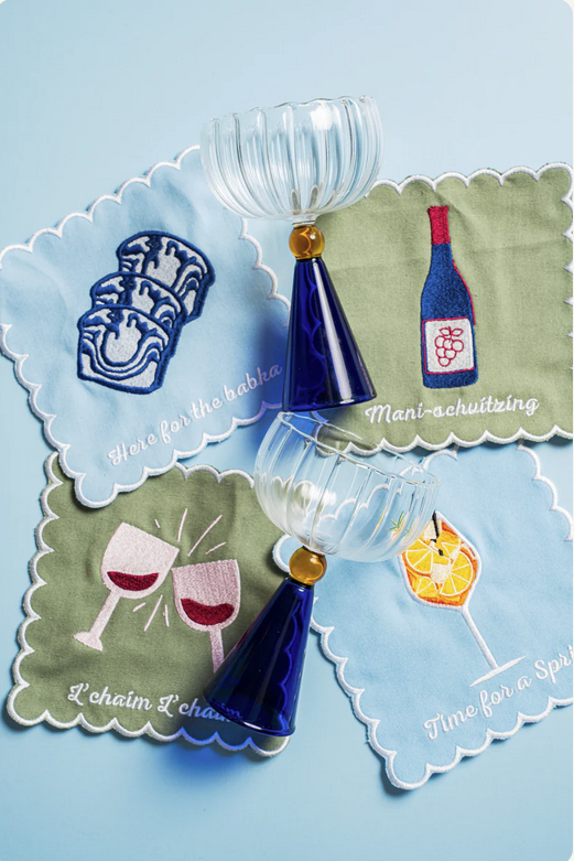 L'Chaim Cocktail Napkins, Peace Love Light Shop